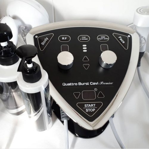 フェイシャル＋痩身複合機＞コンパクトなクワトロ バースト キャビ