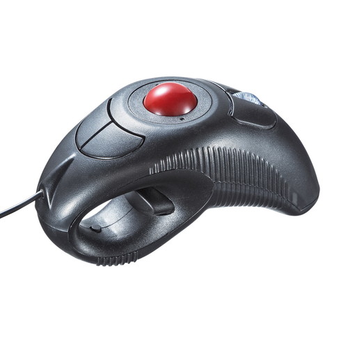 トラックボール（大型ボール・直径45mm・左右対称・光学式・有線） EZ4