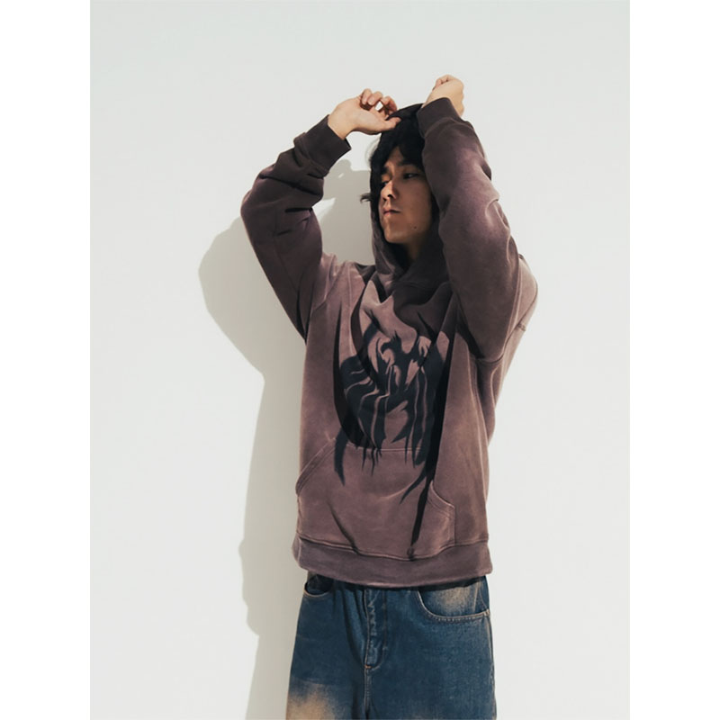 ANTIMID(アンチミッド)/ PIGMENT LOGO HOODIE -2.COLOR- | E.S.P.