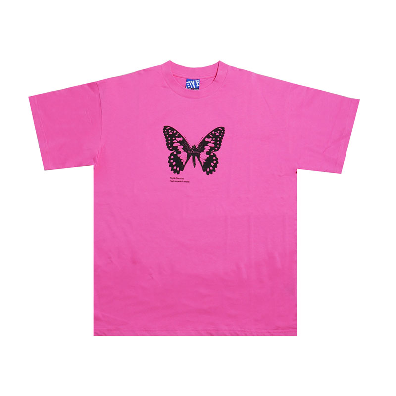 BYE JEREMY(バイジェレミー)/ Butterfly Tee -PINK- | E.S.P. ONLINE STORE
