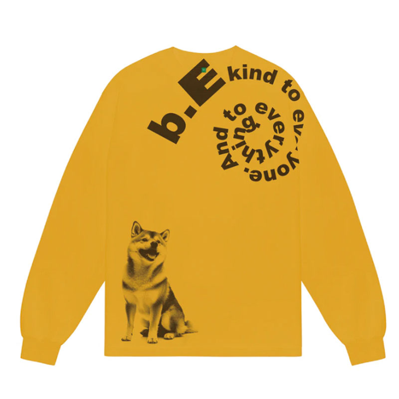 b.Eautiful(ビューティフル)/ Shiba LS Shirt -2COLOR- | E.S.P.