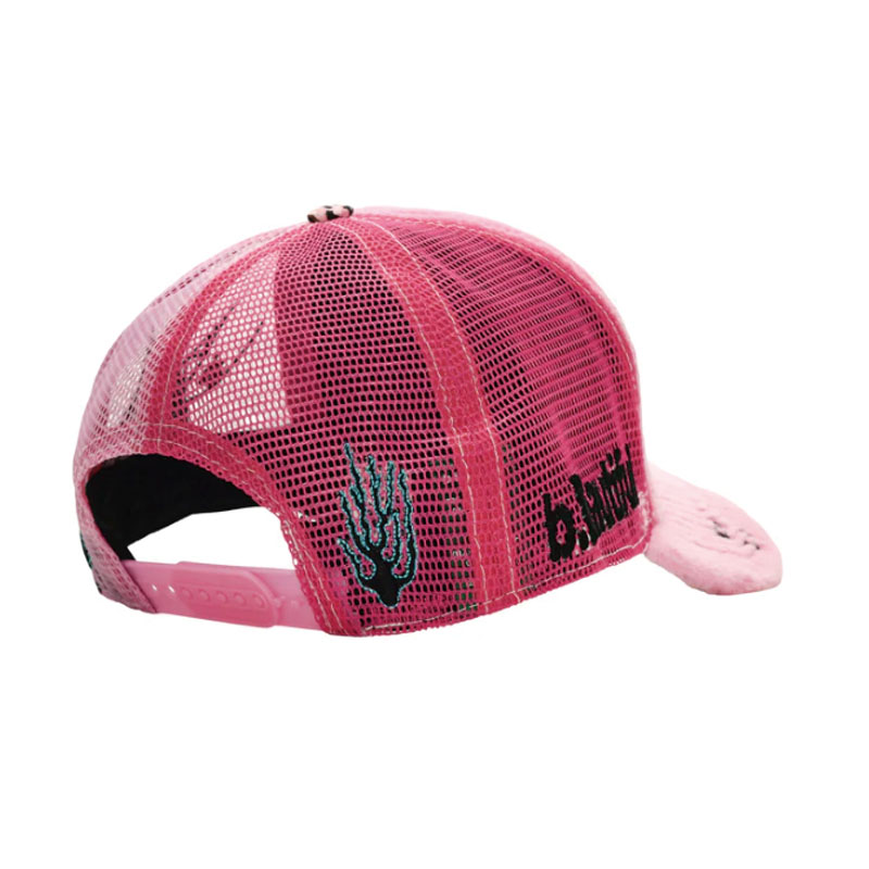 b.Eautiful(ビューティフル)/ Biyu Trucker Hat -Pink Plush / Pink