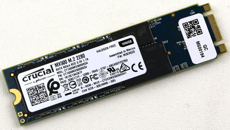 Crucial MX500 1TB M.2 SATA SSD Review - eTeknix