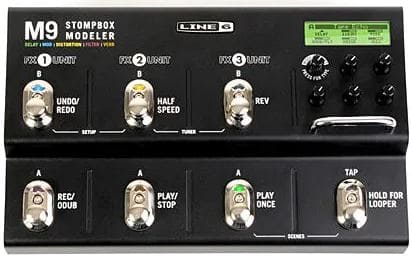 LINE6/M9 Stompbox Modelerの使い方やレビュー！アダプターの代用は