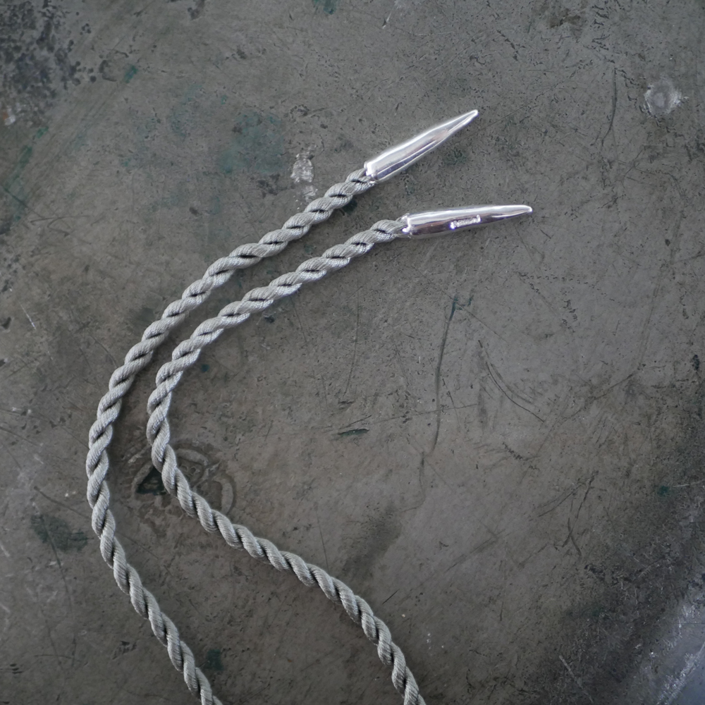 Tiny Bridget Choker (Silver/Black) | EUREKA FACTORY HEIGHTS