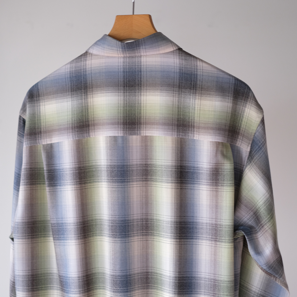 Super Light Wool Check Shirt | EUREKA FACTORY HEIGHTS