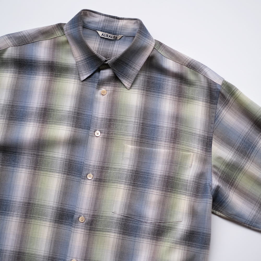 Super Light Wool Check Shirt | EUREKA FACTORY HEIGHTS