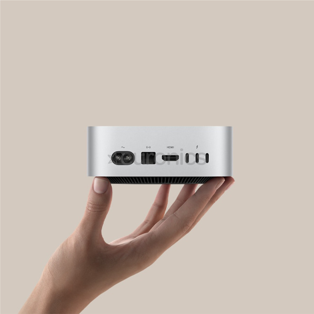 Apple Mac Mini (2024) M4 10C/10C, 16 GB, 256 GB, silver - Desktop