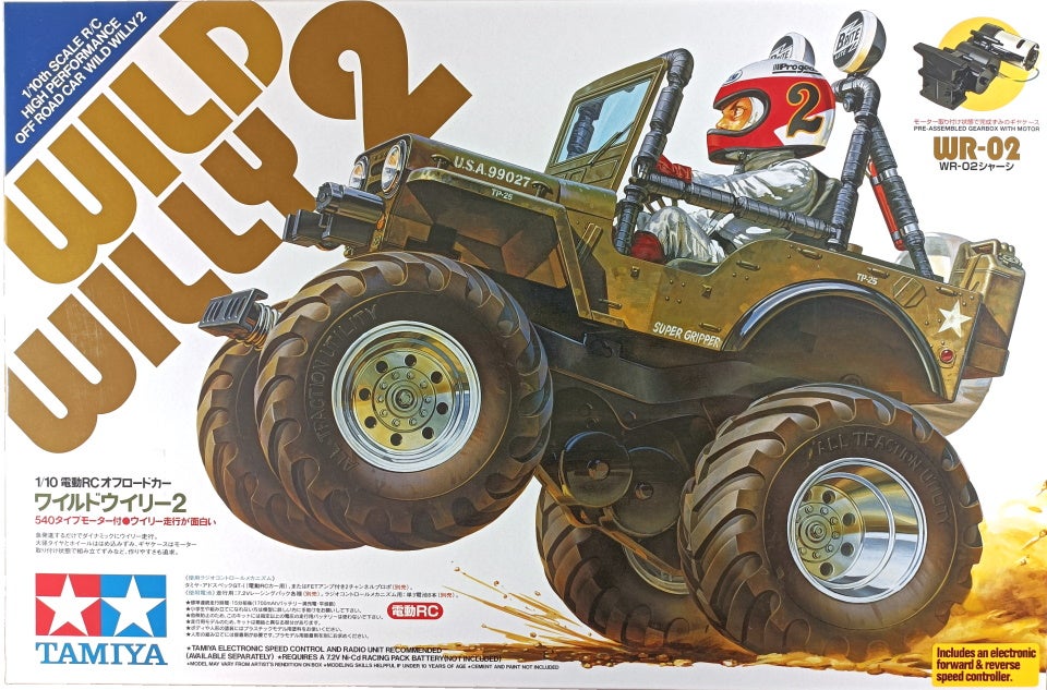 Tamiya 1:10 Wild Willy 2 (WR-02) - KIT | EuroRC.com