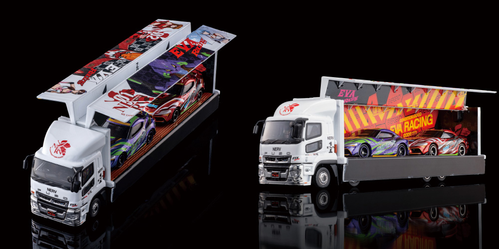 エヴァンゲリオンレーシングのステージトラックがミニカーに！TARMAC