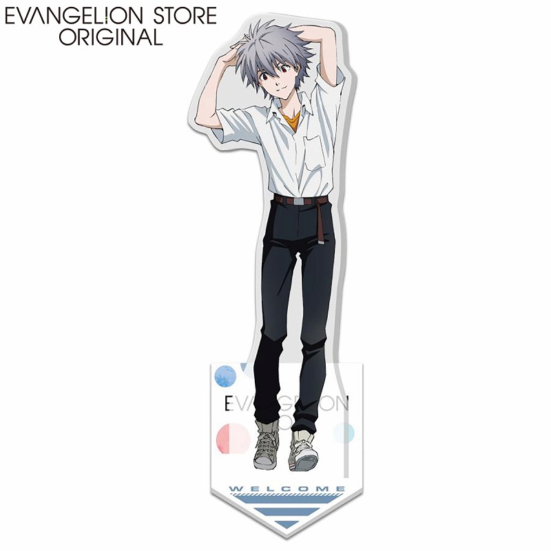 EVA STOREオリジナル アクリルスタンド/渚カヲル/5人でおでかけ