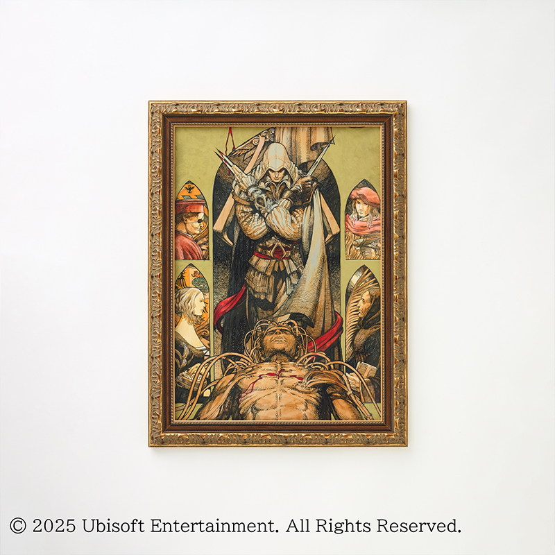 雑 前田真宏 雑画集』発売記念アート展】額装特殊印刷アートC