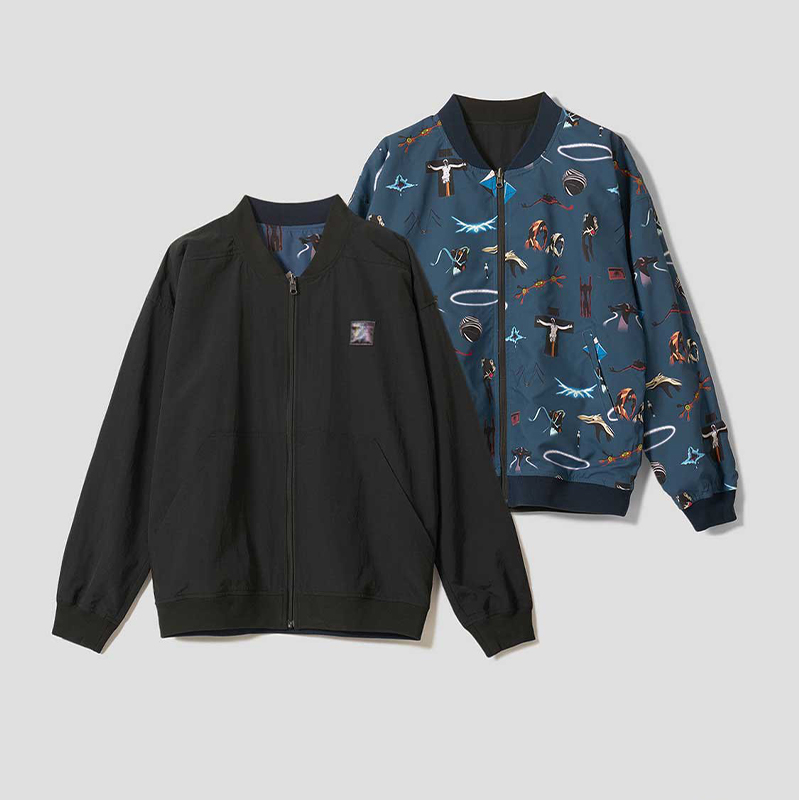 新世紀エヴァンゲリオン×graniph 】リバーシブルブルゾン/「終わる世界