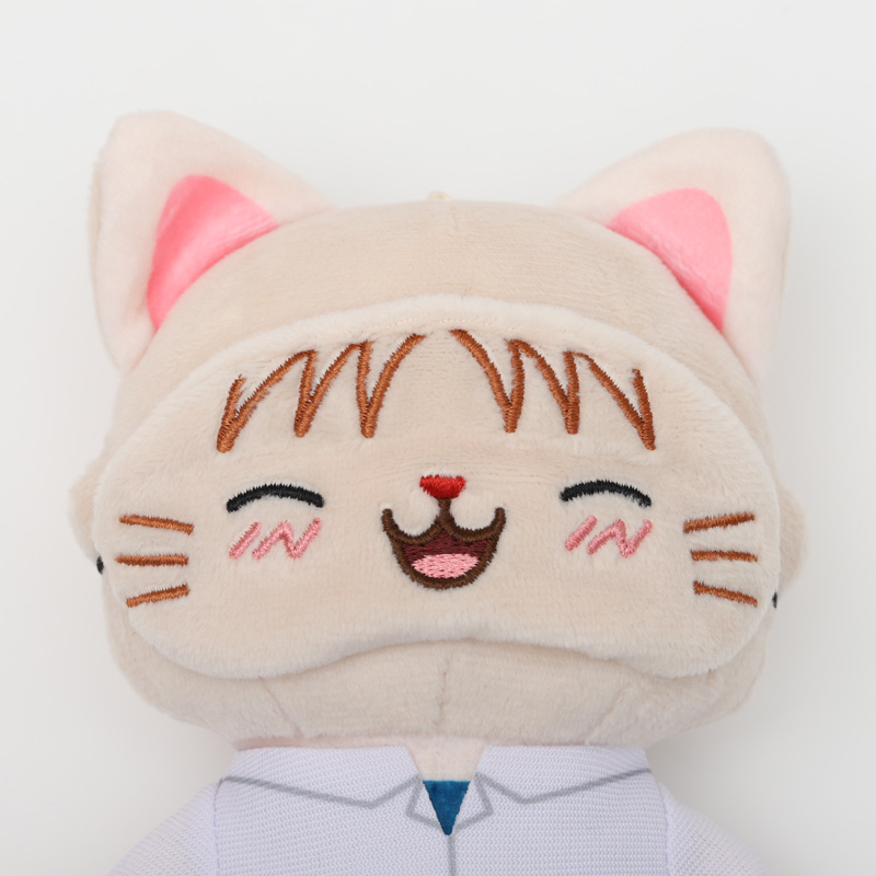 withCATアイマスク付きぬいぐるみキーホルダー／碇シンジ (ムービック