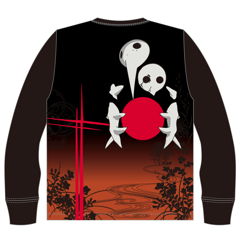 EVA×錦】4TH ANGELロングTシャツ/黒(M 黒): ファッション | EVANGELION