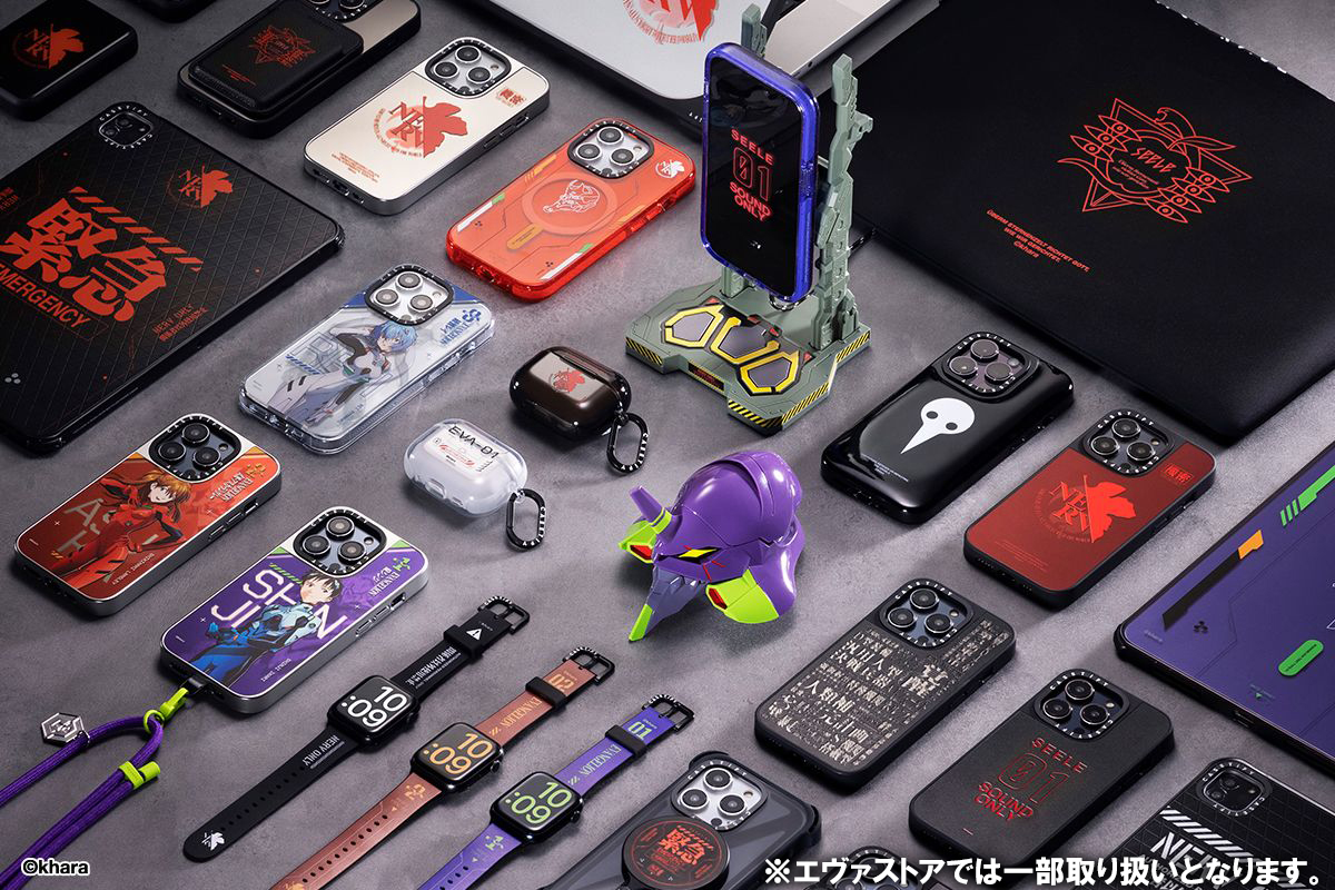 CASETiFYxEVA】NERV Logo MagSafe 対応ミラーケース（赤）/iPhone 13