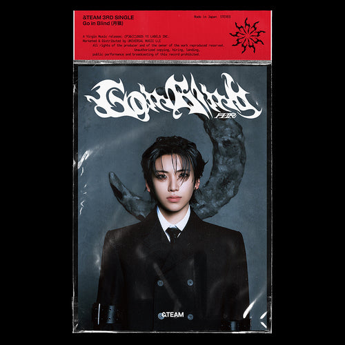 &TEAM (앤팀) 3RD SINGLE JAPAN ALBUM - [Go in Blind] (Solo Edition