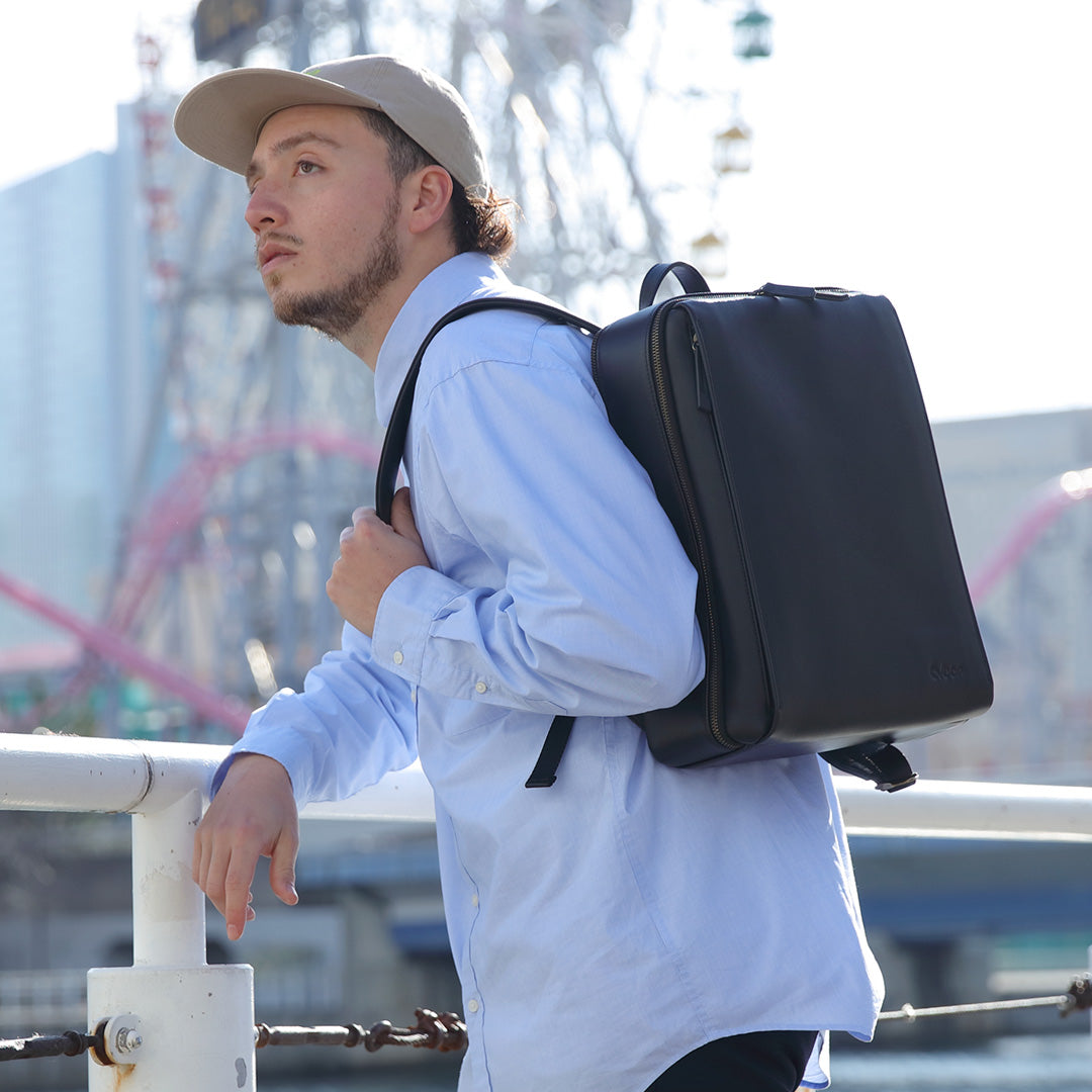 Evoon マルチビジネスリュックレザーMini・容量13L【3営業日以内に発送】