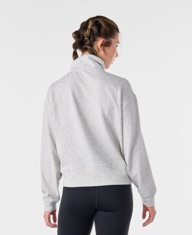 Women's 1/2 Zip Jacquard Pullover | EvoShield