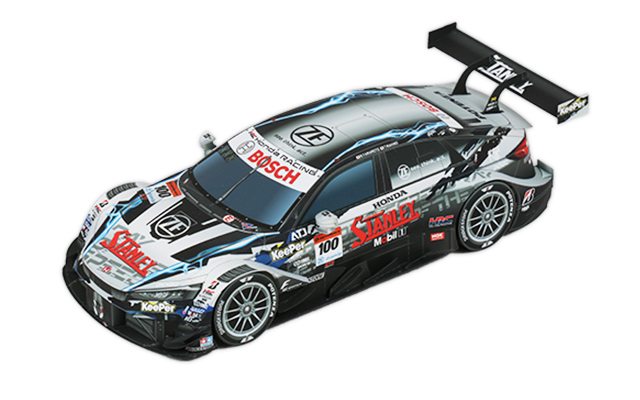 2024 STANLEY CIVIC TYPE R-GT #100 | ペーパークラフト | ナカジマ