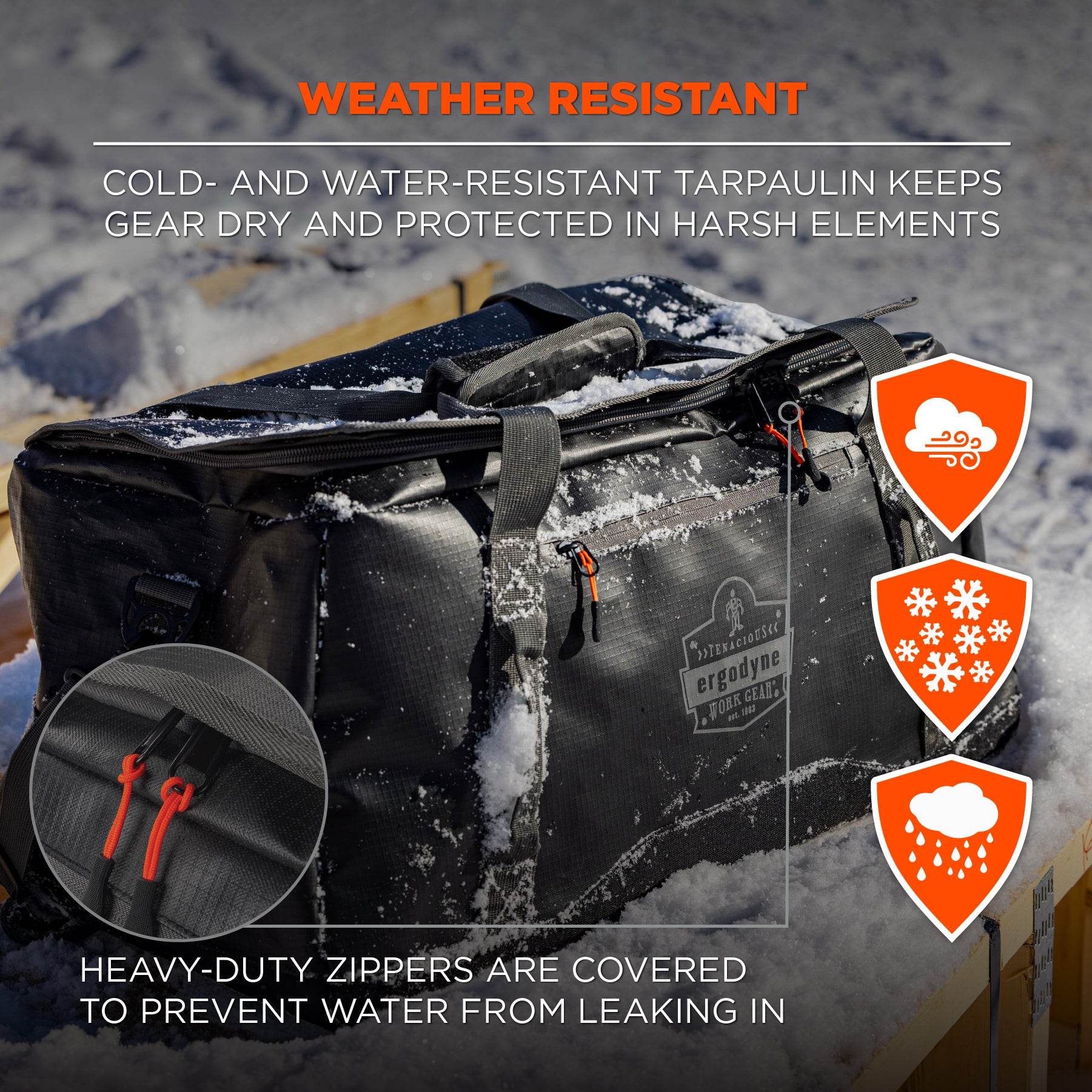 Water-Resistant Duffel Bag | Ergodyne