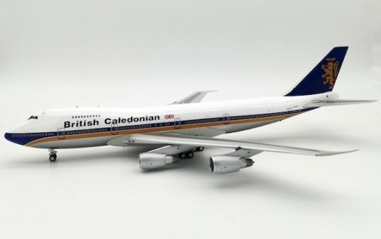 British Caledonian Airways Boeing 747-200 G-GLYN polished belly