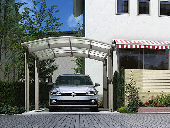 公式】アリュース 600タイプ 1台用 4本柱-YKKAP - カーポートなら