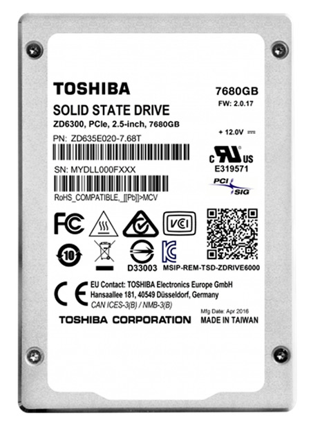 Toshiba presents 7.68TB SSD drive | ExtraHW