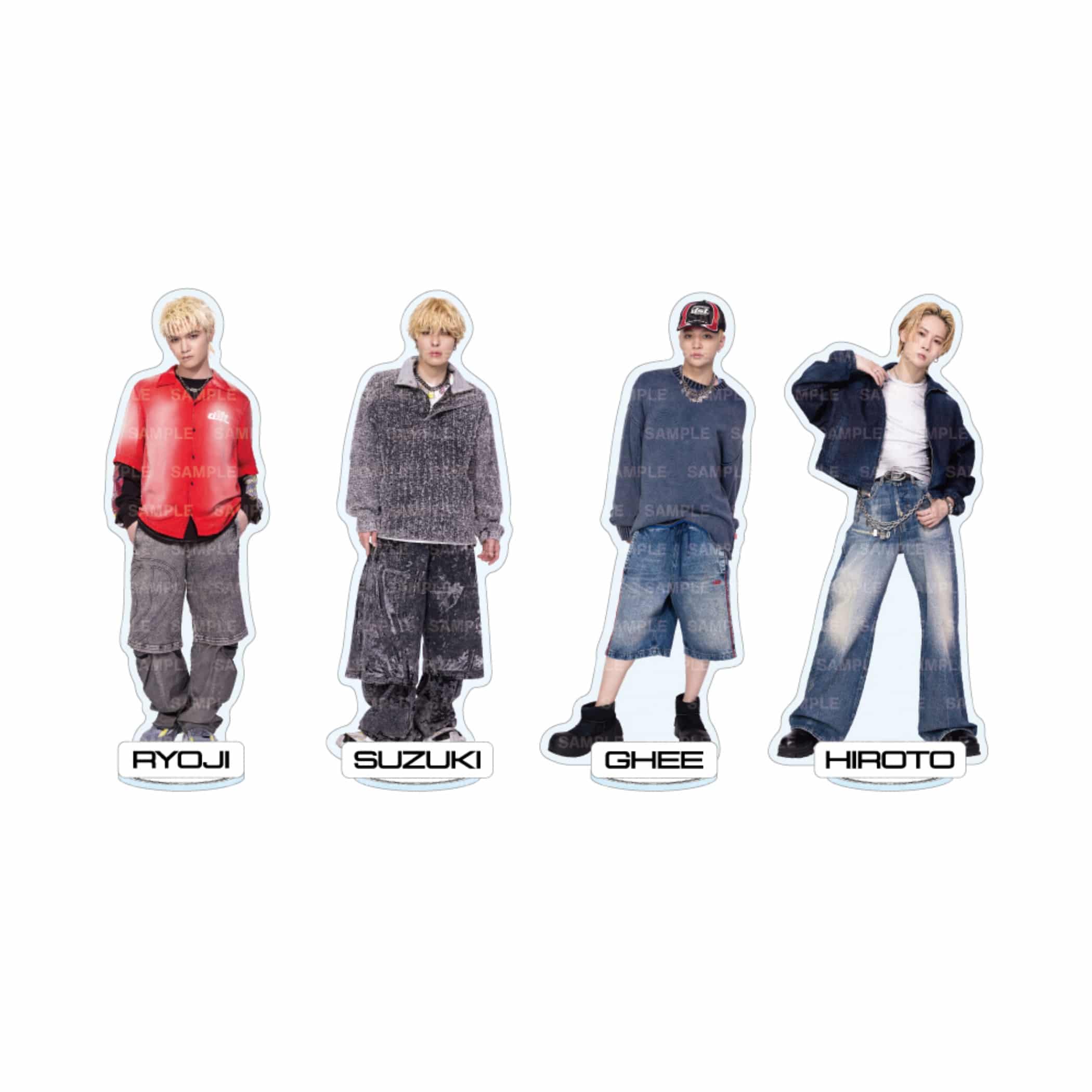 EXILE TRIBE STATION ONLINE STORE｜BAKUON DREAM アクリルスタンド全4種