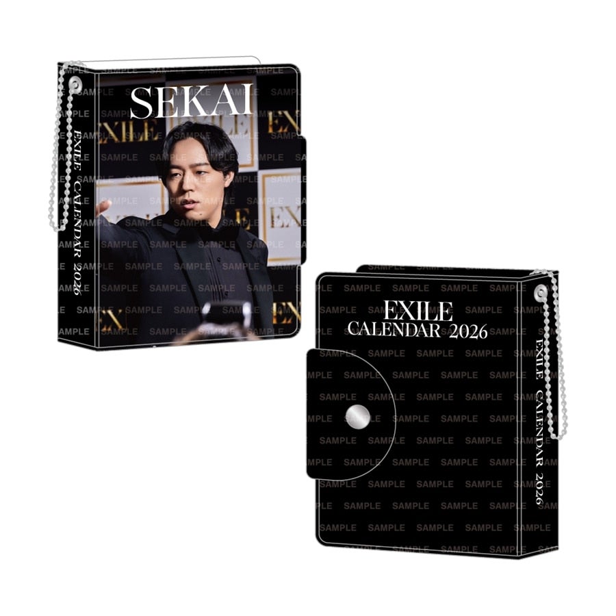 EXILE TRIBE STATION ONLINE STORE｜EXILE 2026 カレンダー ミニフォト