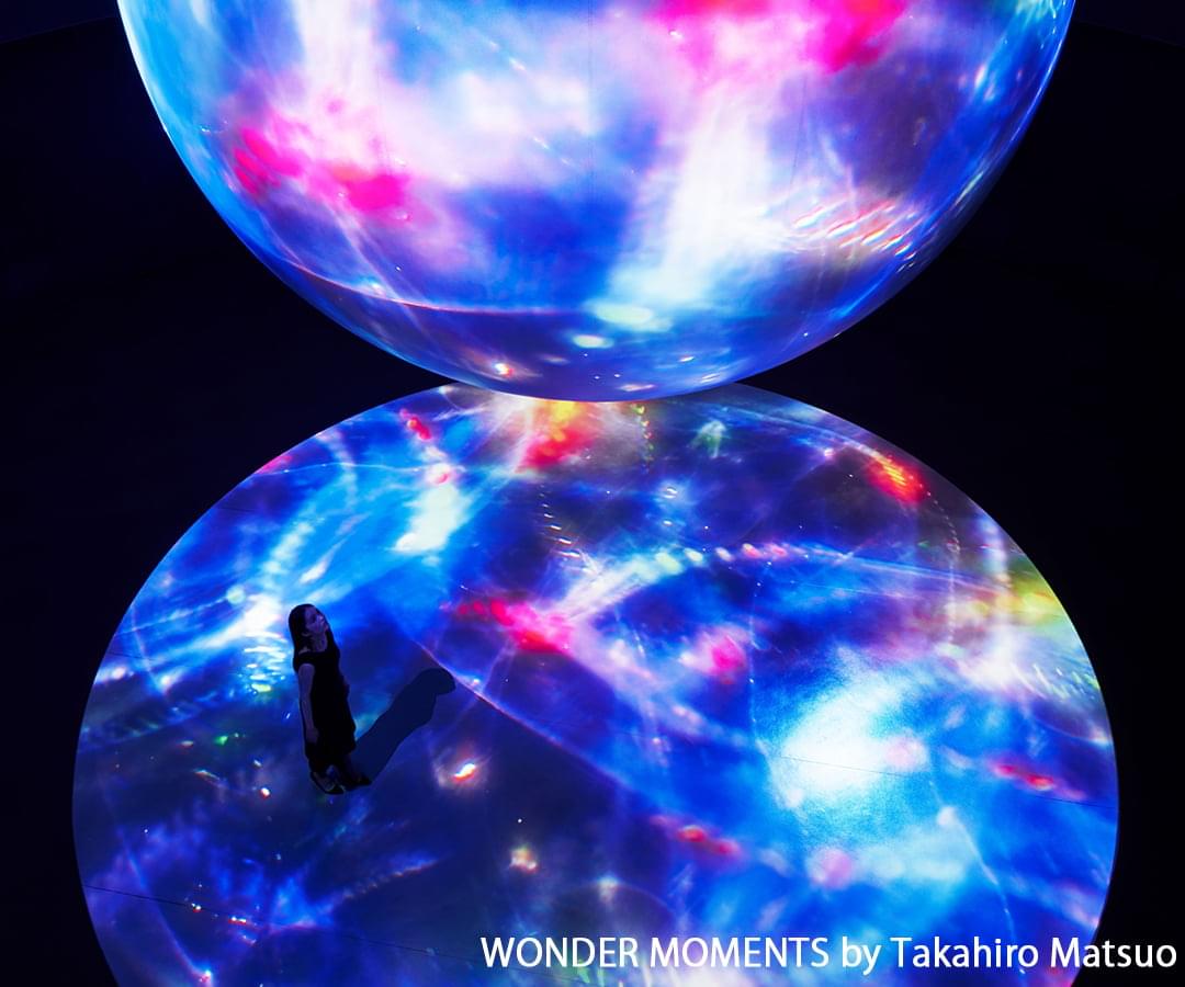 ニフレル 巨大アート空間がバージョアンアップ！新『WONDER MOMENTS