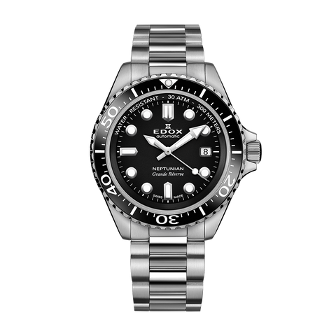 EDOX ] エドックス ネプチュニアン グランデ リザーブ デイト