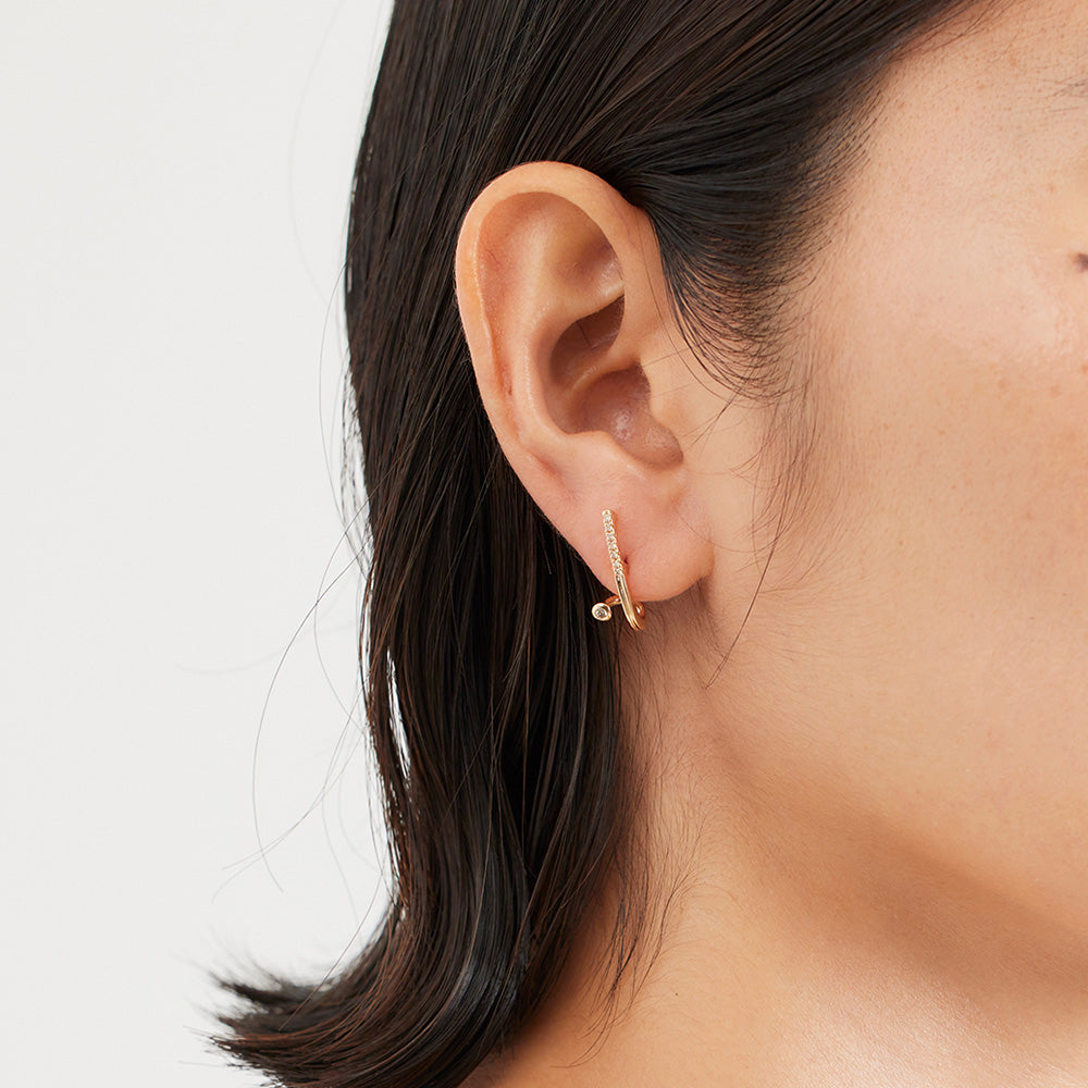 ドロセラ ダイヤモンド ピアス 右耳用｜正規販売店のアイアイイスズ