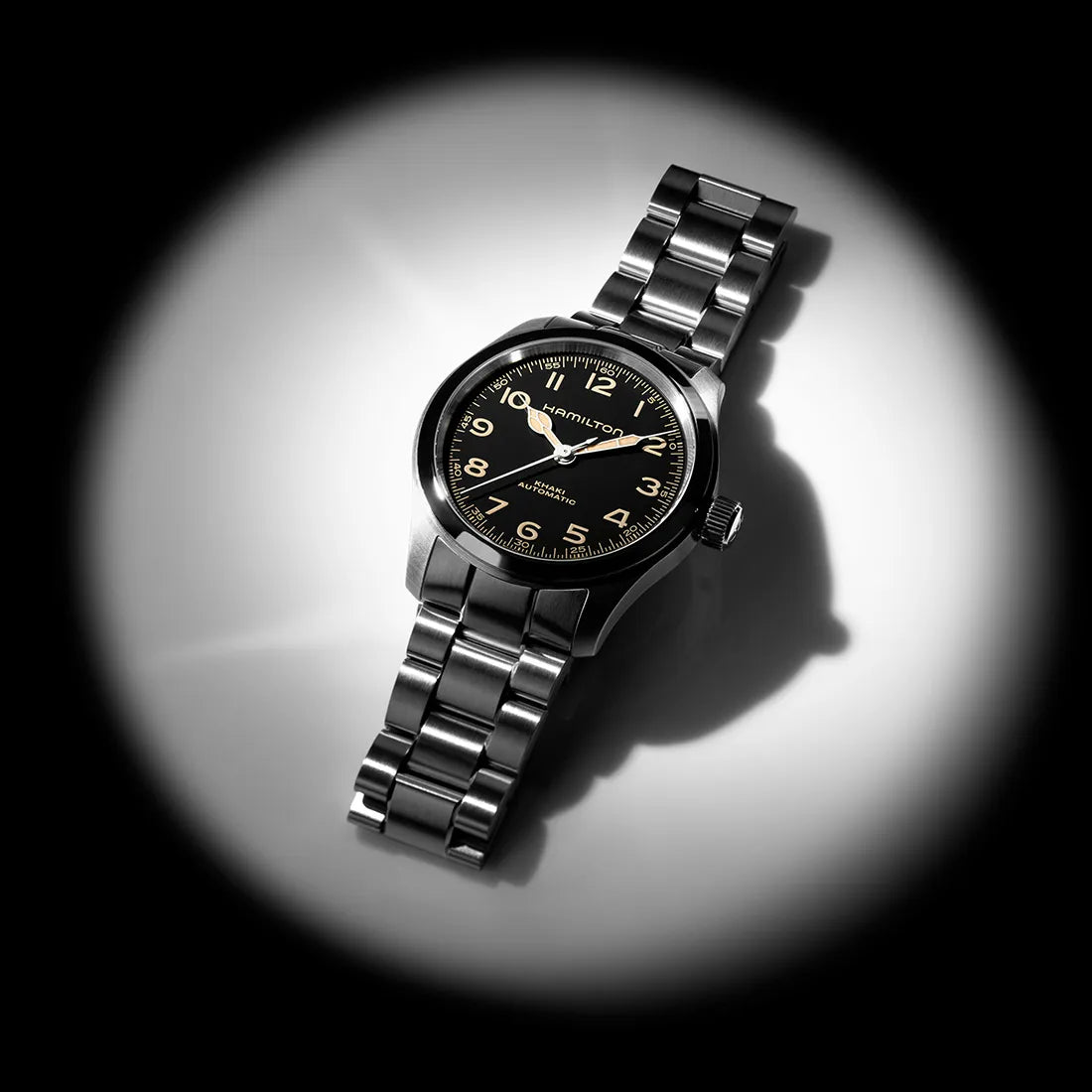 HAMILTON ハミルトン カーキ メタルブレスレット マーフ38 メタル