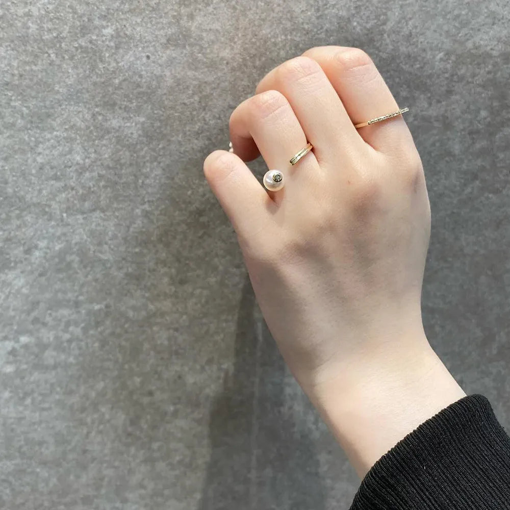 Gossamer U シェープ ダイヤモンド リング｜正規販売店のアイアイイスズ