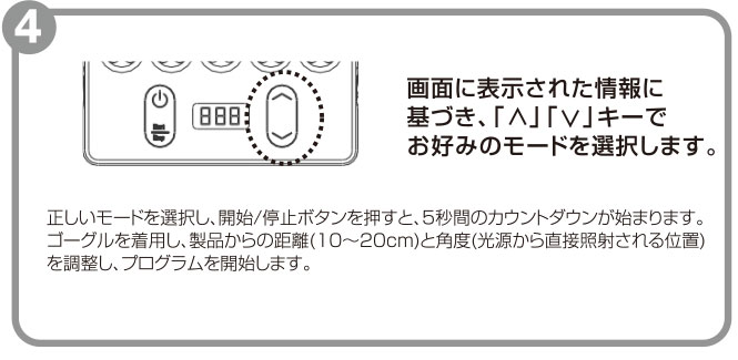 真実の鏡Beauty-Antimir LED pad (アンティミル エルイーディー パッド