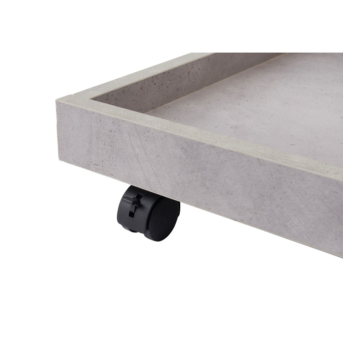 NATURAL Series】リクライニングチェアステージカート(木製)モルタル風