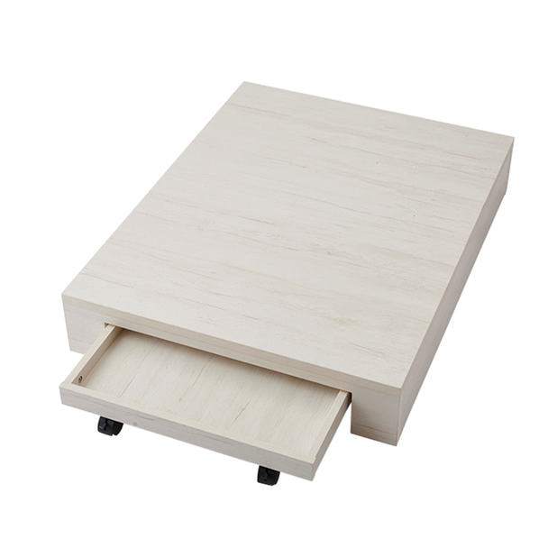 NATURAL Series 】リクライニングチェアステージ(木製)ウッドホワイト