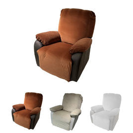 ラウンジチェアDX（レッグレスト連動タイプ）ダークブラウン【幅66cm