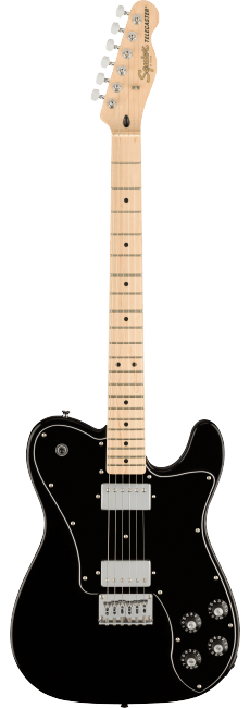 Squier AFFINITY SERIES™ TELECASTER® DELUXE Black - Swing City Music