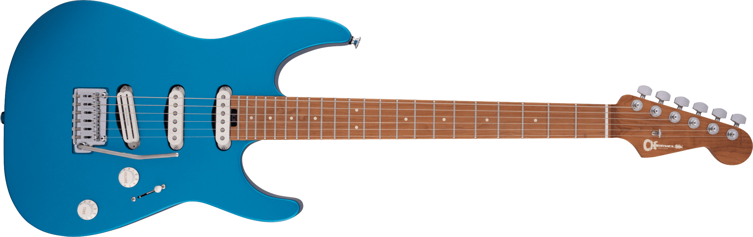 Dinky™ (DK) :: Pro-Mod DK22 SSS 2PT CM, Caramelized Maple