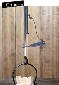 自在鉤と鍋かけ