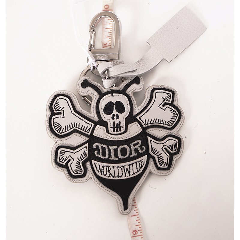 NEW $470 CHRISTIAN DIOR Shawn Stüssy Collab White/Black BEE Stussy