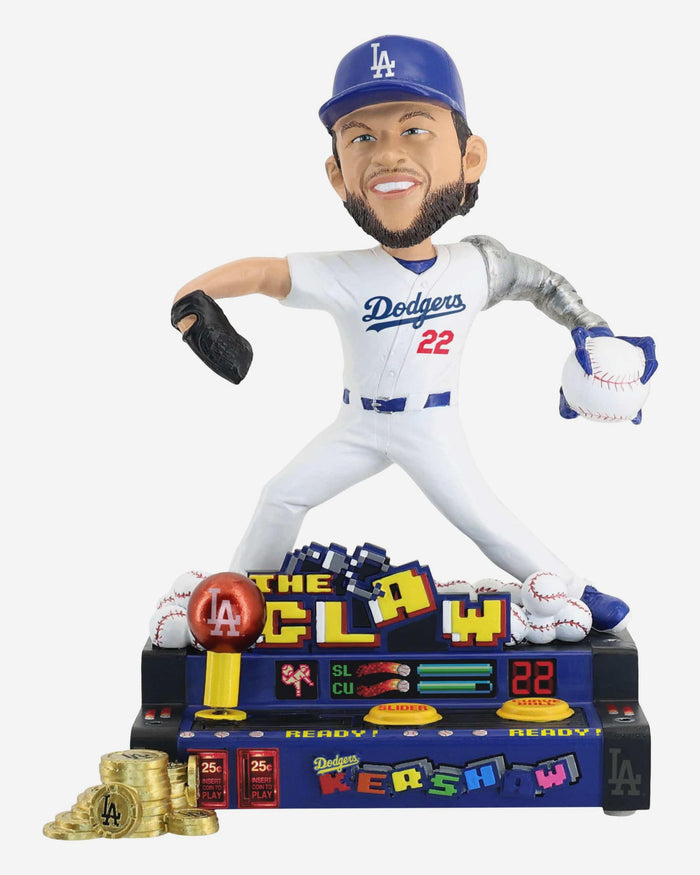 Clayton Kershaw Los Angeles Dodgers The Claw Nickname Bobblehead FOCO