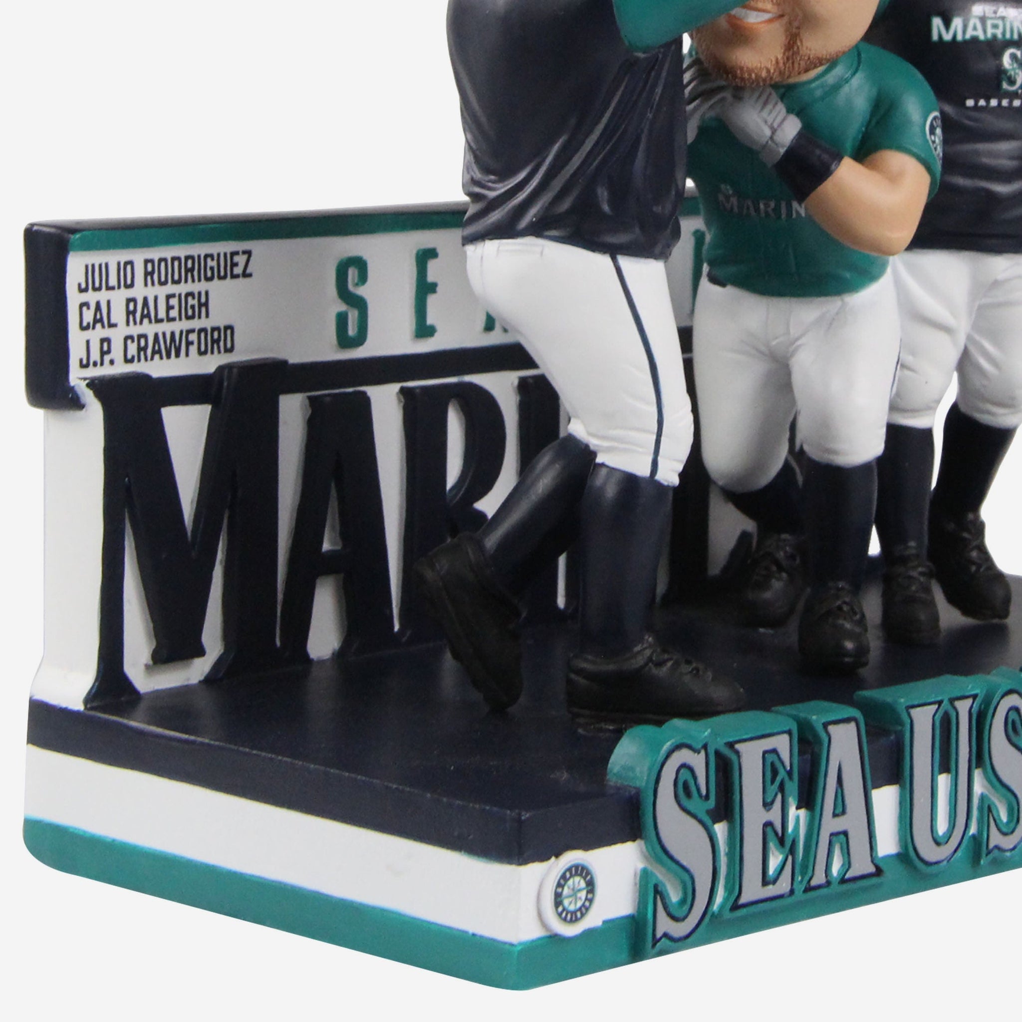 Julio Rodriguez & Cal Raleigh & JP Crawford Seattle Mariners Sea