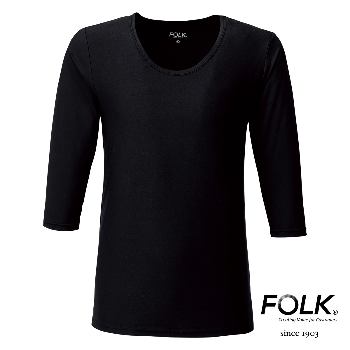 9002 メンズカットソー（8分袖）｜医療用白衣・介護ユニフォーム・事務