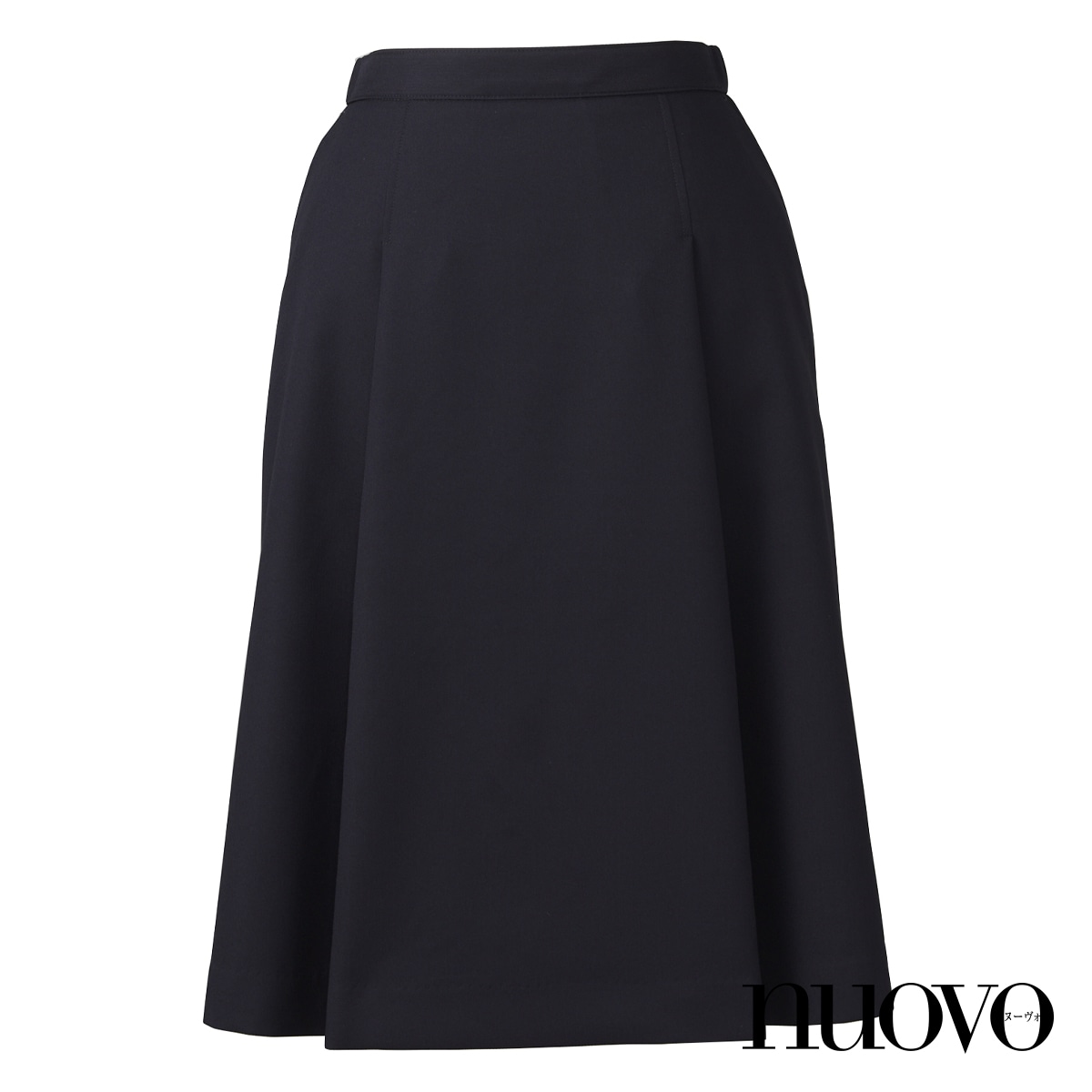 FS46011 脇ゴムプリーツスカート（58cm丈）｜医療用白衣・介護