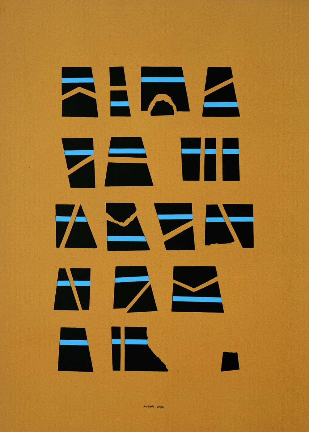 SCRITTURA ILLEGGIBILE DI UN POPOLO SCONOSCIUTO/ブルーノ・ムナーリ