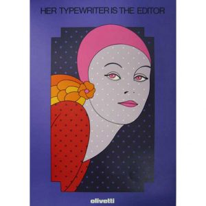 Olivetti (1965)/エンッォ・マーリ【Enzo Mari】olivettiポスター
