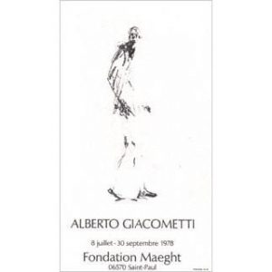 Dessin 2/アルベルト・ジャコメッティ【Alberto Giacometti】ポスター